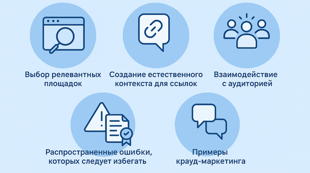 крауд ссылки принципы работы